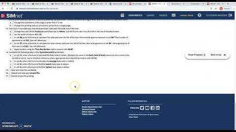 Take a test on SimNet