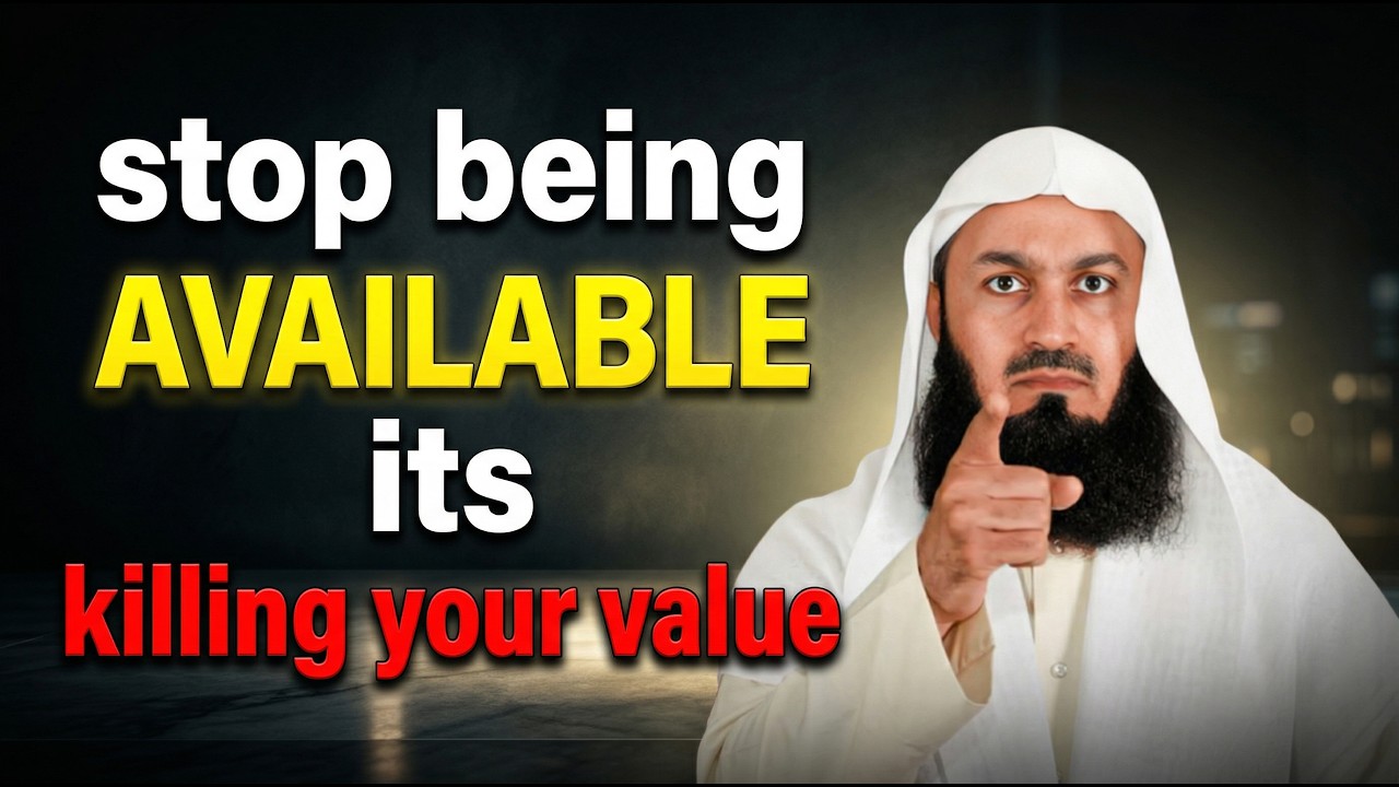 You’re Not Being Kind — You’re Being Taken for Granted | Mufti Menk | Menk Motivation!