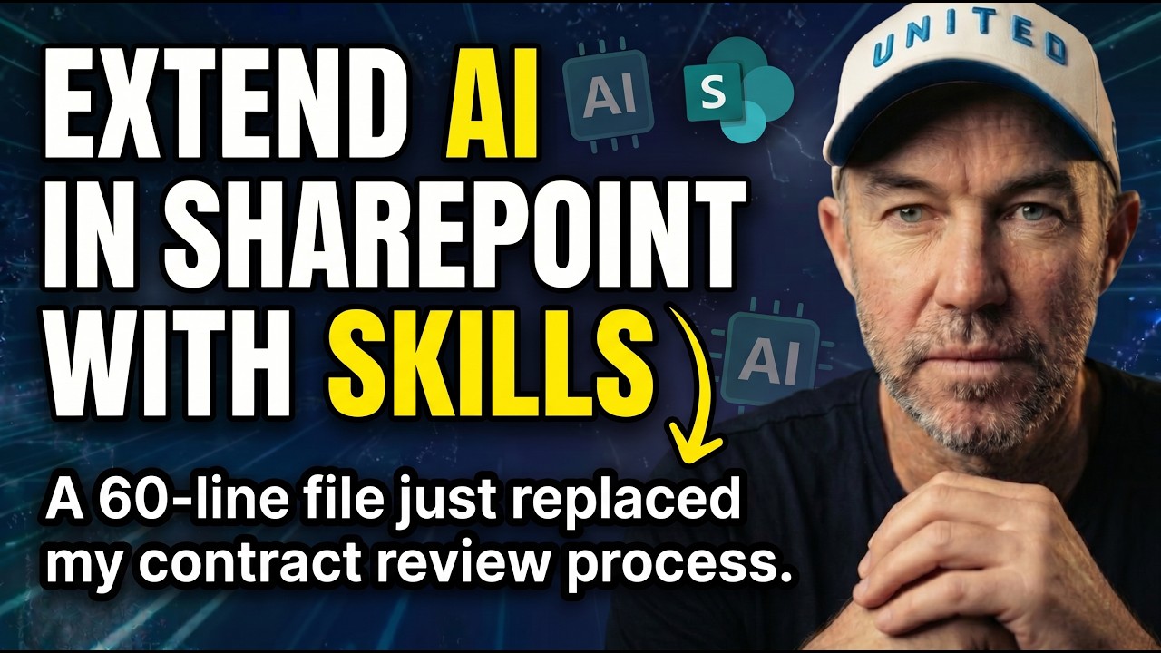 Video: SharePoint AI Skills That Replace Hours of Work