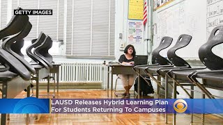 LAUSD Releases Hybrid Learning Plan For Students Returning To Campuses