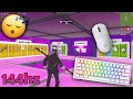 Razer Huntsman Mini ASMR Chill 🤩 GO GOATED Zone Wars 🏆Satisfying Keyboard Fortnite