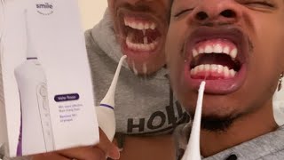 First Time Usind A Water Flosser Smile Direct Club