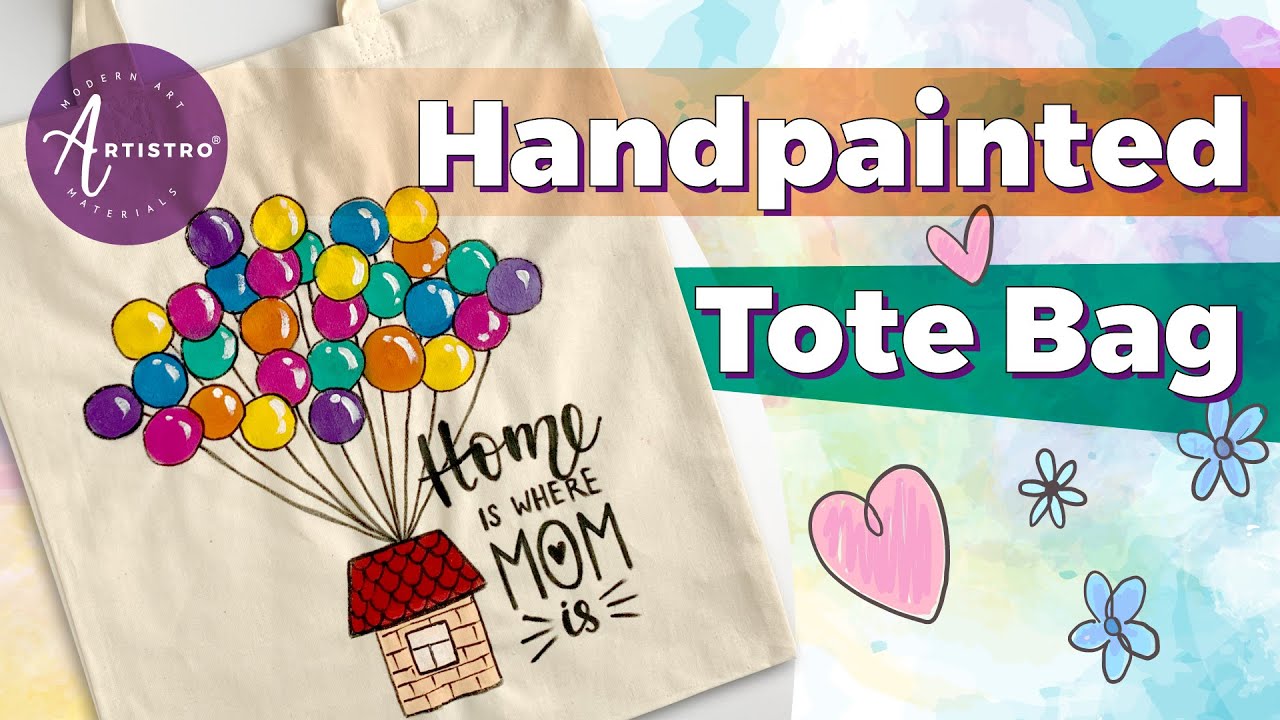 DIY Tote Bag Design Mother s Day Tote Bag Idea With Artistro YouTube DIY Tote Bag Design Mother s Day Tote Bag Idea With Artistro YouTube