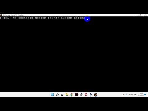 No Bootable Medium Found System Halted VirtualBox (Solved)