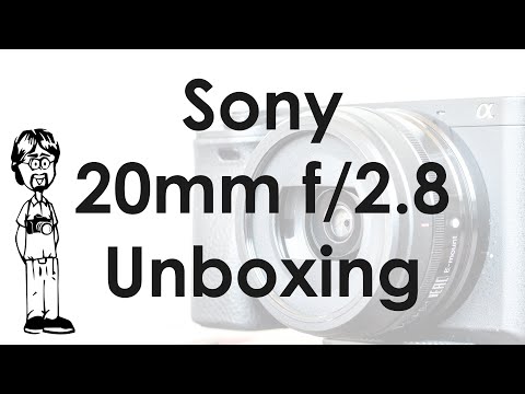 Sony 20mm f/2.8 E-Mount Lens - SEL20F28