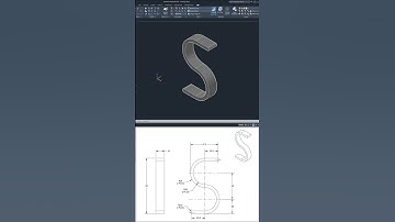 Inventor / AutoCAD 3D Modeling #autocad #inventor #solidworks #cad #cadsoftware #draftingsoftware