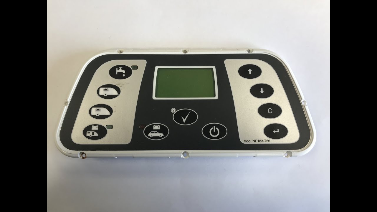 Replacing a NE183-T56 control panel on a Swift Challenger 530