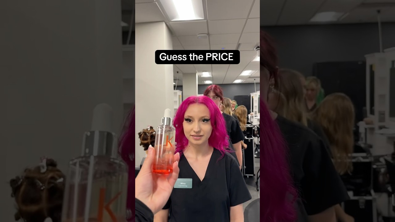 Guess the price keep the item #haircare #hairproducts #guessing #beautyschool #haircare
