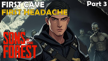 FIRST CAVE FIRST HEADACHE – Sons of the Forest – Part 3