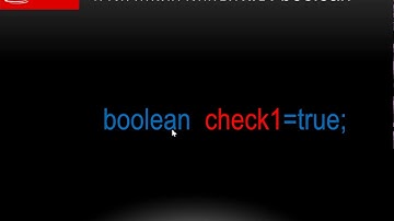 JAVA 026 ข้อมูลชนิด Boolean