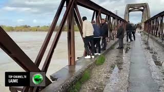 Top Channel Lumi Vjosa Arrin Në 7.1 M Ujë Mbi Nivelin E De,Strukurat E Emergjencës Në Gatishmëri