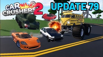 Car Crushers 2 - Update 79 (8 New Cars) 💥