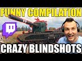 Insane blindshots  fun aprils best twitch moments  world of tanks