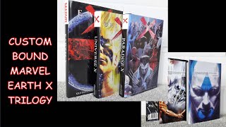 Custom bound Earth X trilogy (or fixing Marvel's Omnibus mistake)