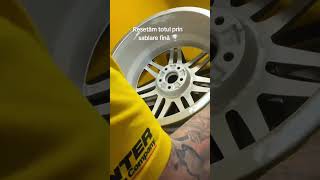 Audi RS6 Wheels Transformation: From Trash to Diamond Cut! 💎 #shorts #audi #restoration