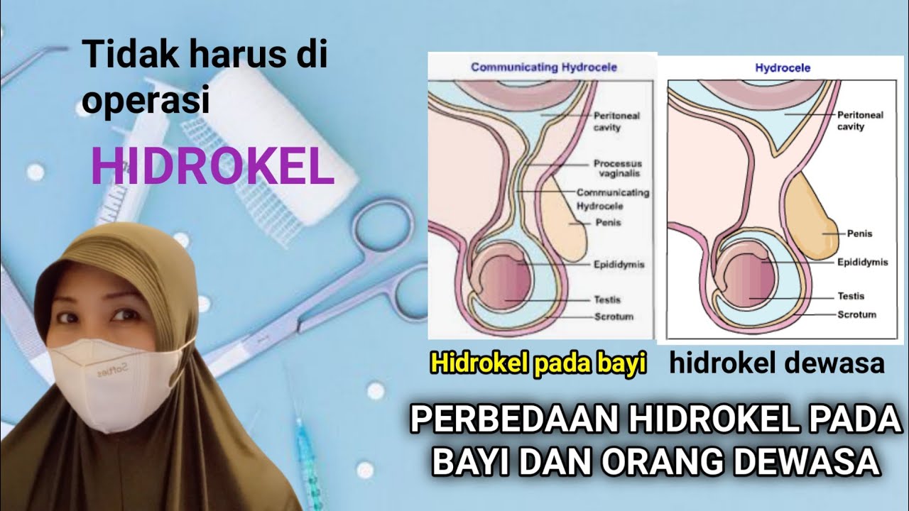 HIDROKEL -BENJOLAN PADA SKROTUM YG BERISI CAIRAN - KOMUNIKAN  vs NON KOMUNIKAN