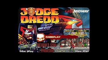 Judge Dredd Arcade Game Play by DeLegend