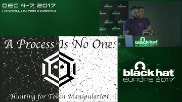 A Process is No One: Hunting for Token Manipulation