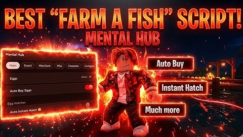 Best "Farm A Fish" Script Showcase ( Instant Hatch)