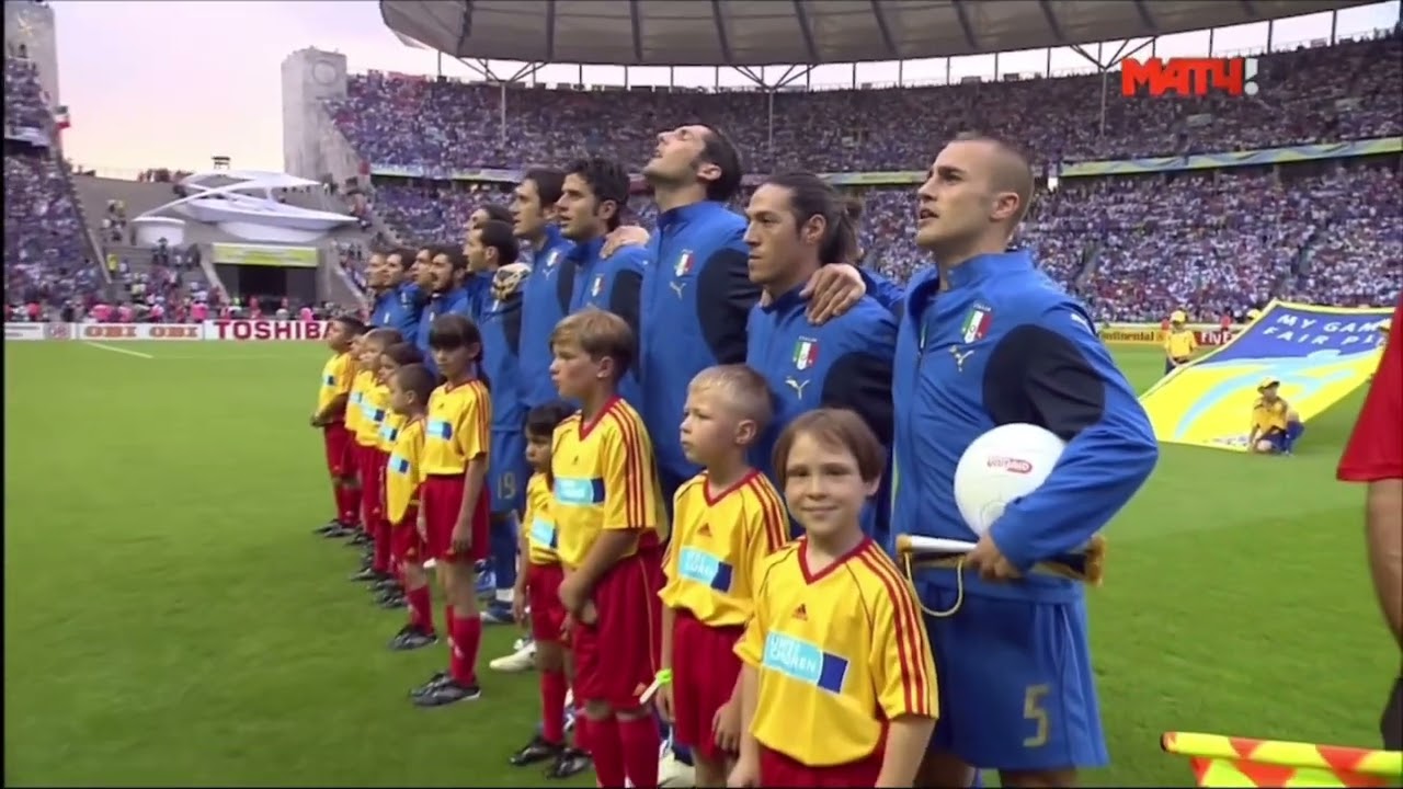Italy National Anthem Vs France (2006 World Cup Final) HD