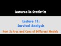 Survival Analysis Part 3 | Kaplan Meier vs. Exponential vs. Cox Proportional Hazards (Pros & Cons)