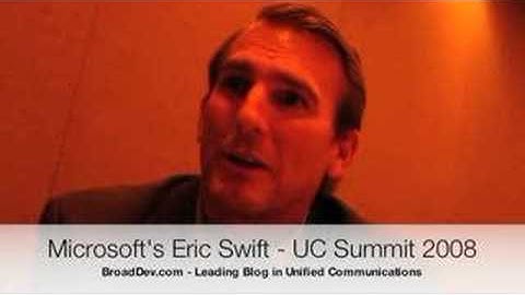 Eric Swift Microsoft Unified Communications