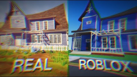I MADE Hello Neighbor on ROBLOX..
