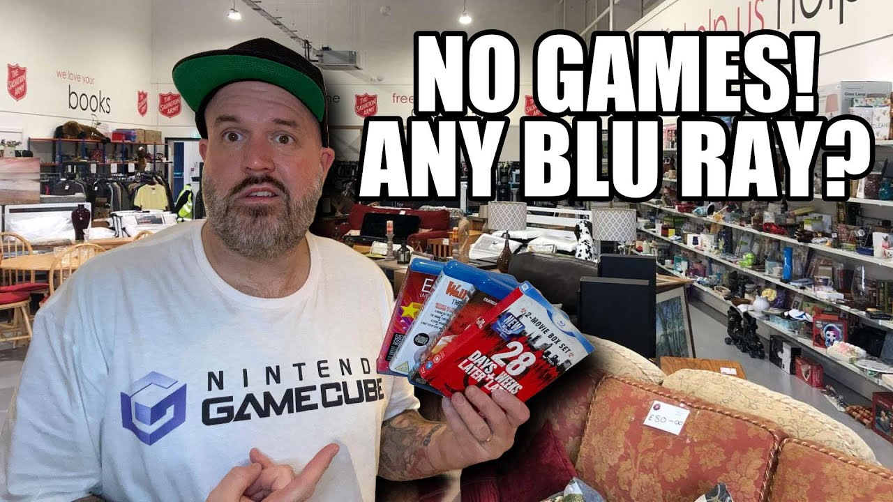 ANY GAMES? NO HOW ABOUT BLU RAY? - CAN I BUILD A GAMECUBE COLLECTION WITH £10 - OPERATION GAMECUBE