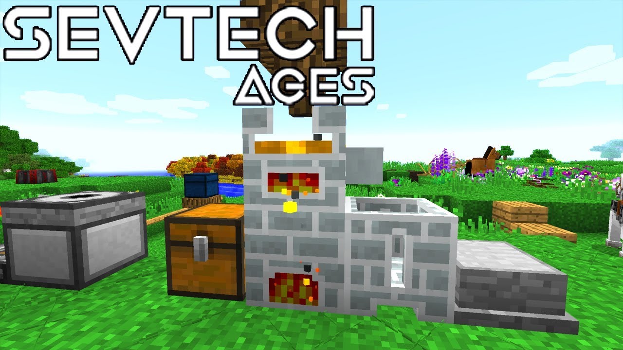 Neues Zeitalter! Die ersten Erze! - Minecraft SevTech Ages #13 - YouTube
