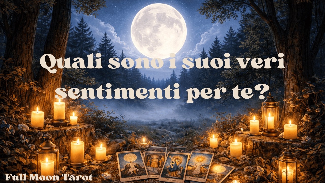 ✨🌙QUALI SONO I SUOI VERI SENTIMENTI PER TE?✨🌙 #tarocchi #tarocchiinterattivi #tarot