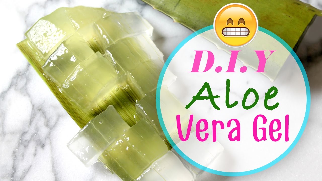 D.I.Y NATURAL homemade Aloe Vera Gel YouTube