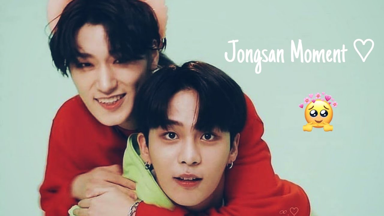 San and Jongho moment [Ateez] Jongsan~ choi brothers