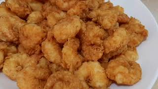 Fried Shrimp/  احلى جمبري مقلي زي اشهر المحلات 