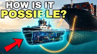 How Tiny Tugboats Move Ships 100x Their Size ?
