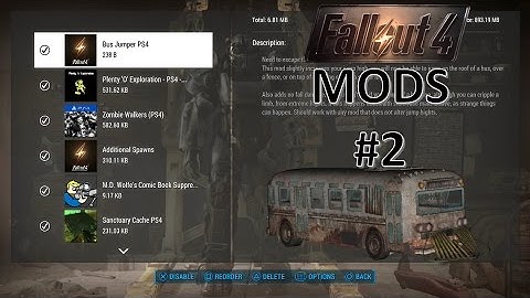 Loading Screen Simulator & Game Crashes... FALLOUT 4 MODS #2 - PS4