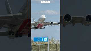 Airbus A380 Emirates Amsterdam To Dubai Takeoff Schiphol Airport Plane Spotting A6Eok Ek147