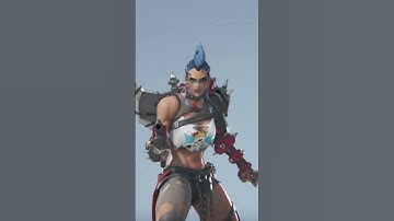 Junker Queen From Overwatch 2 as Anime Character (AI Generated)