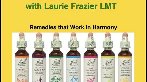 Bach Flower Remedies  with Laurie Frazier LMT