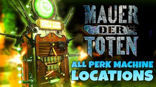 All Perk Machine Locations On Mauer Der Toten - Black Ops Cold War Zombies