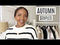 AUTUMN/FALL CAPSULE WARDROBE/ESSENTIALS