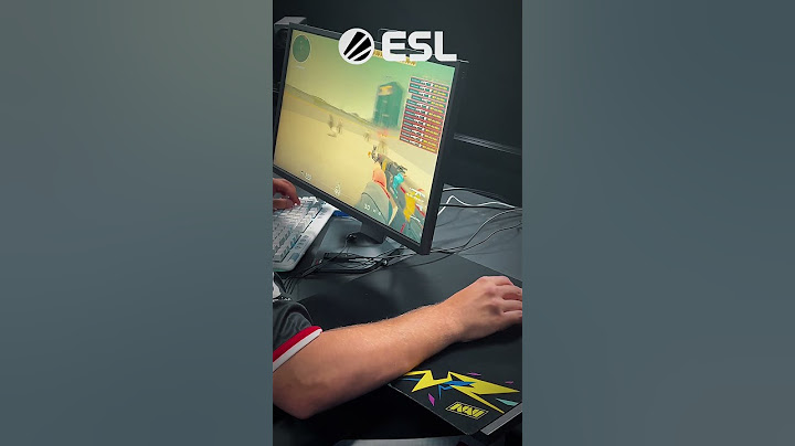 S1mple warming up at IEM Dallas 👀