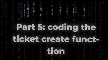 Discord bot Programming | Part 5 | coding the ticket create function #python #discordbot #pythonbot