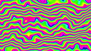 Melting Rainbow Waves 2 | Psychedelic Background Video Loop [1 Hour, 4K]