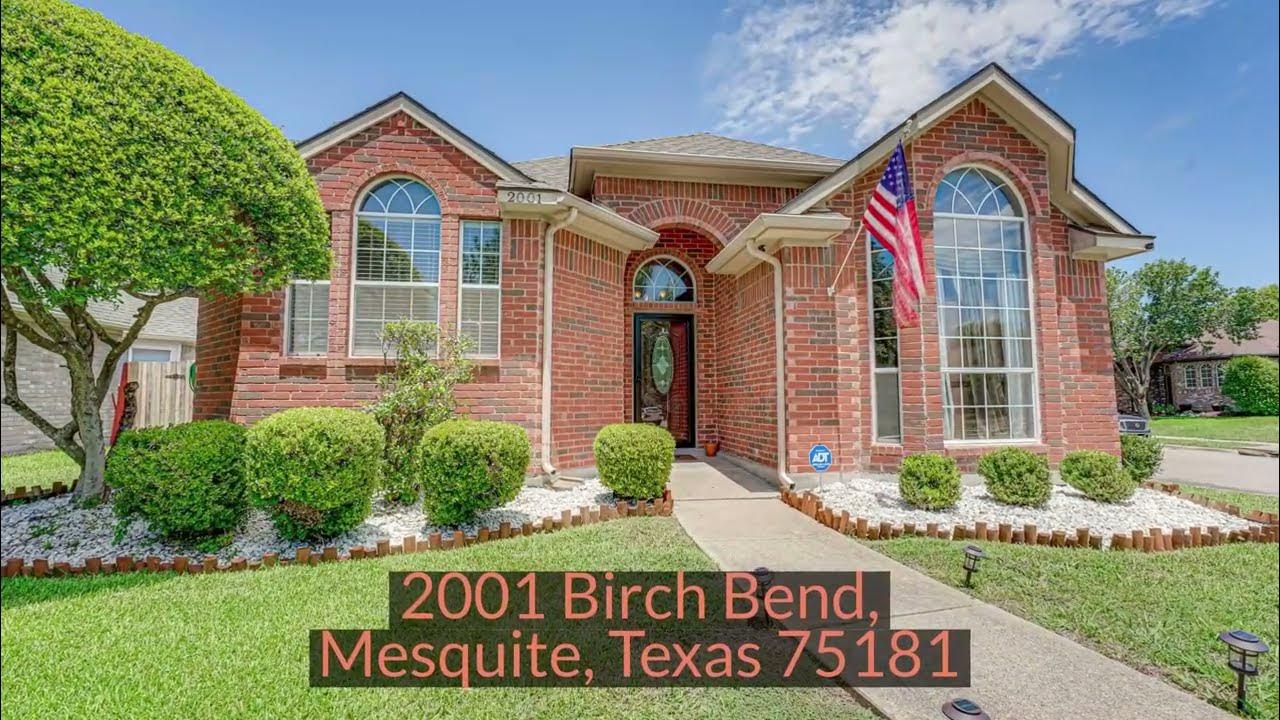 2001 Birch Bend Mesquite Texas 75181 YouTube