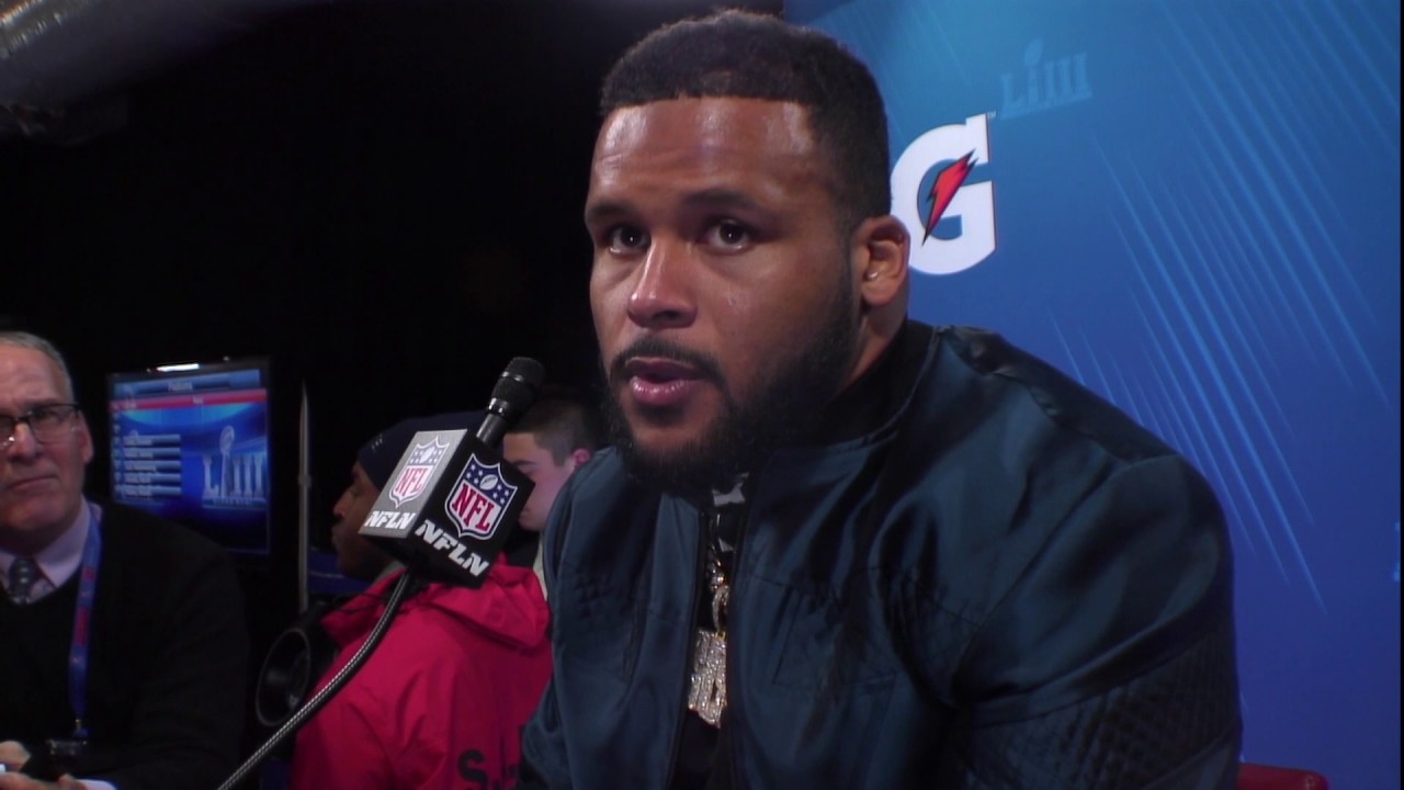 Aaron Donald "I Feel Like I Let My Team Down" | Super Bowl LIII Press Conference