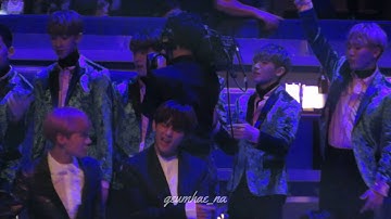[FANCAM] 161202 BTS React to Dean Crush Zico @MAMA 2016