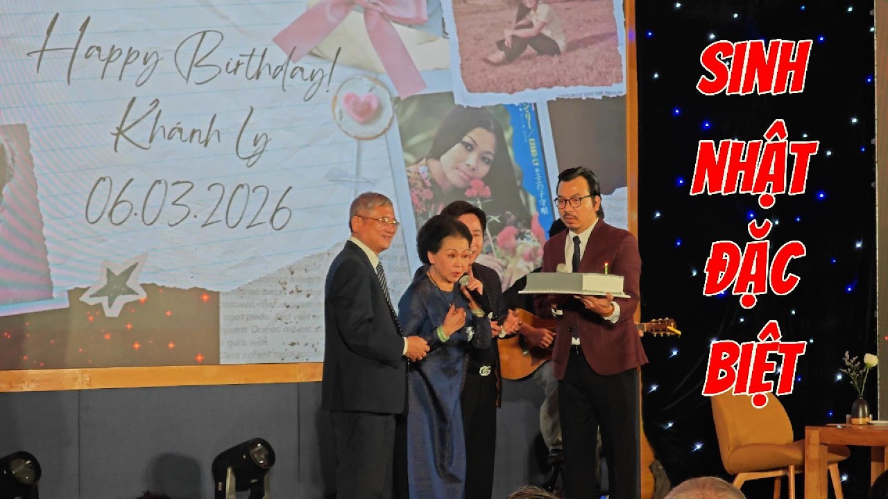 Danh ca Khánh Ly đón tuổi 81 đáng nhớ ở quê nhà