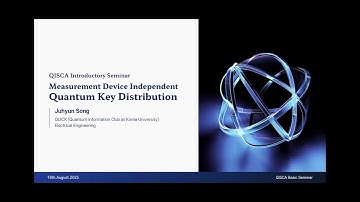 [QISCA Journal Club] Measurement Device Independent QKD