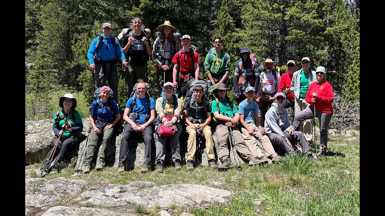 Troop 1396 Conquers Wind River Range in Wyoming 2024