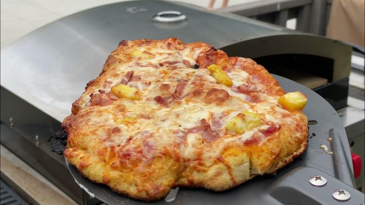 Homemade Pizza in the Camp Chef Pizza Oven Attachment YouTube